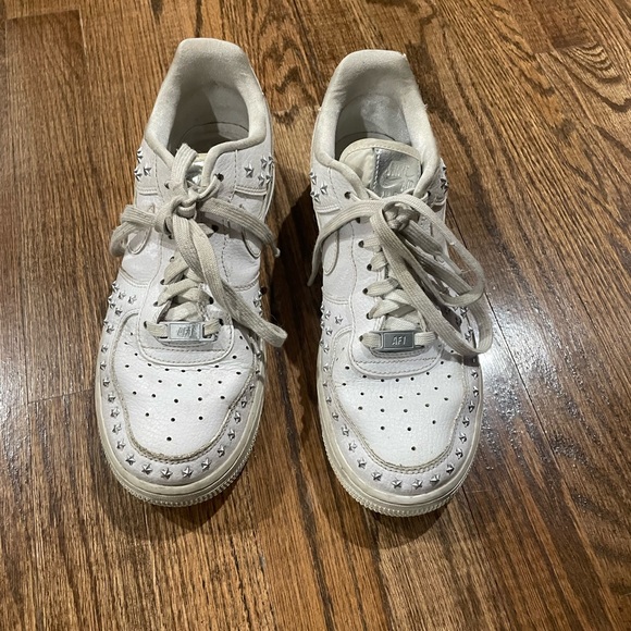 Nike Shoes - Nike women’s Air Force ones XX star studded